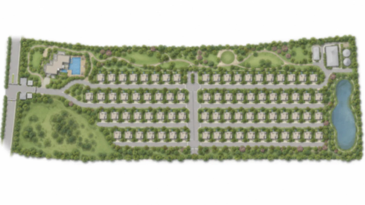 Vaishnavi Villas Sarjapur Road master plan site layout