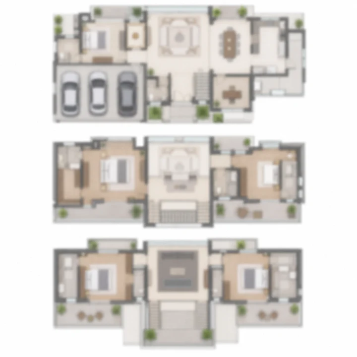 Vaishnavi Villas Sarjapur Road type 2A villa indicative floor plan